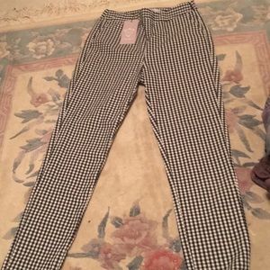 Gingham pants